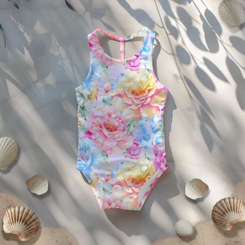 Swim-lycra -  Sommerblomster