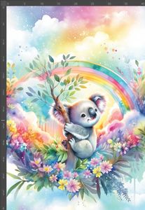 Hovedbilde FT panel Rainbow Koala, str M, XL 