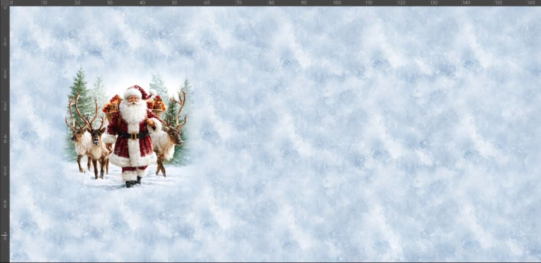 Jersey panel Nissefar, 165x80 cm
