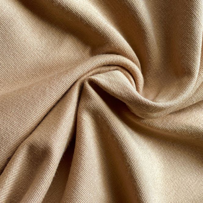 Hovedbilde Børstet French Terry Beige