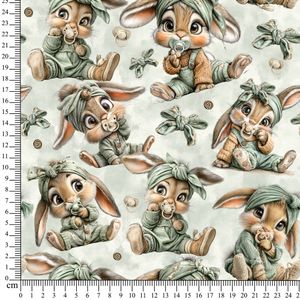 Hovedbilde French terry Lille Kanin