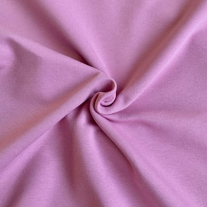 Børstet French Terry Gammel Rosa