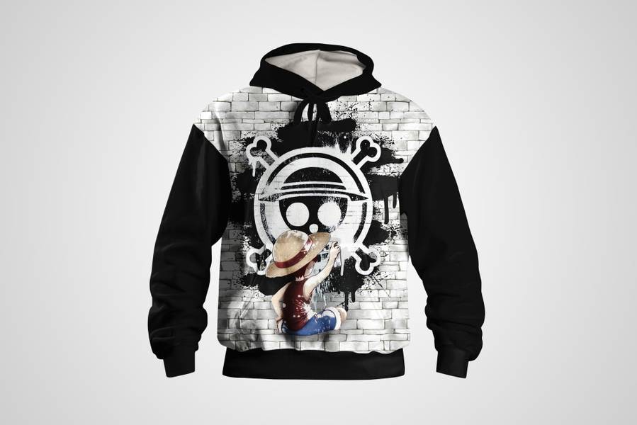 French Terry panel Piece