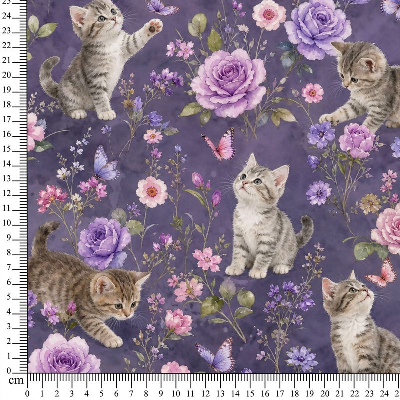 Merinoull Jersey Blomsterkatt