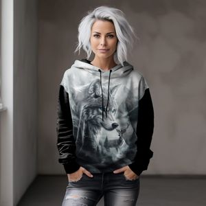 Hovedbilde French terry Skyggeulv, str. XL