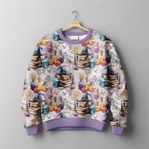 Hovedbilde Merino/Bambus French Terry Magisk Skole