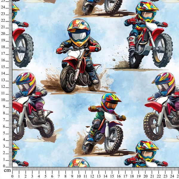 Boardshort-stoff Motocross