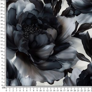 Hovedbilde Viskosejersey T&aring;keblomst